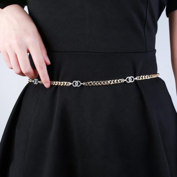 replica,repliche,fake,1:1,earrings,bracelet,ring,jewelry Catena in vita Chanel
