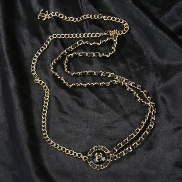 Catena in vita in pelle di agnello Chanel