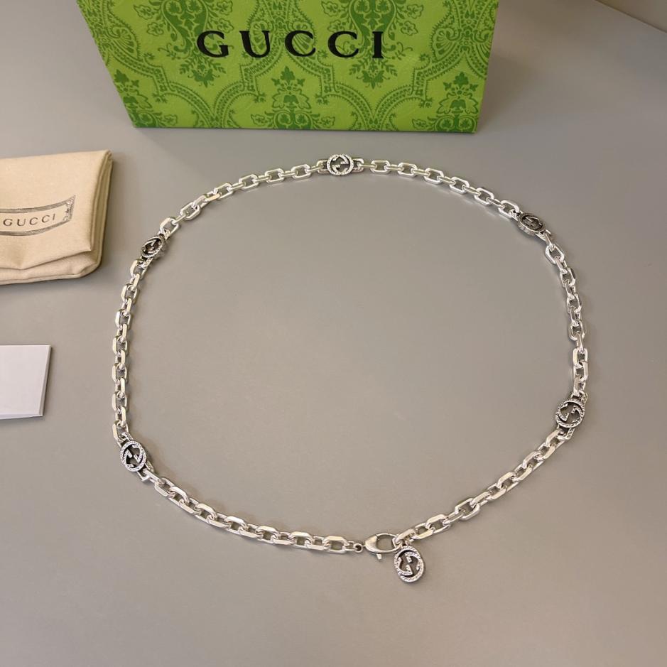 replica,repliche,fake,1:1,earrings,bracelet,ring,jewelry Collana Gucci