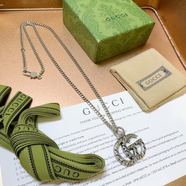 replica,repliche,fake,1:1,earrings,bracelet,ring,jewelry Collana Gucci Anger Forest