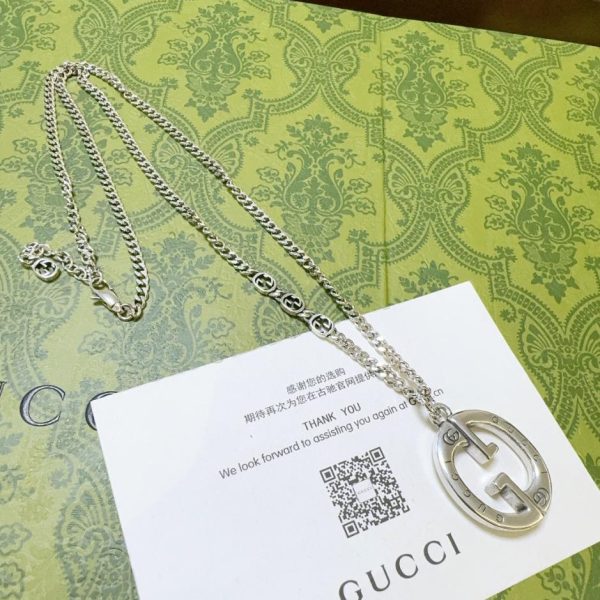 replica,repliche,fake,1:1,earrings,bracelet,ring,jewelry Collana Gucci Anger Forest