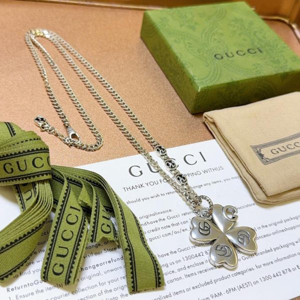 replica,repliche,fake,1:1,earrings,bracelet,ring,jewelry Collana Gucci Anger Forest