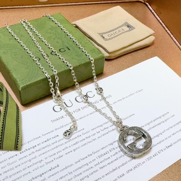 replica,repliche,fake,1:1,earrings,bracelet,ring,jewelry Collana Gucci Anger Forest