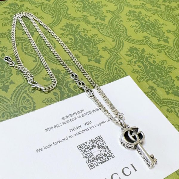 replica,repliche,fake,1:1,earrings,bracelet,ring,jewelry Collana Gucci Anger Forest