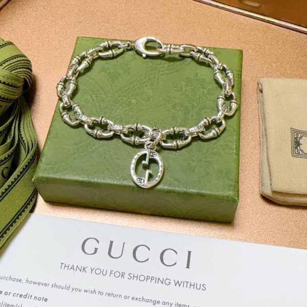 replica,repliche,fake,1:1,earrings,bracelet,ring,jewelry Bracciale Gucci classico