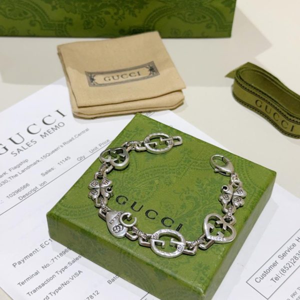 replica,repliche,fake,1:1,earrings,bracelet,ring,jewelry Bracciale Gucci classico