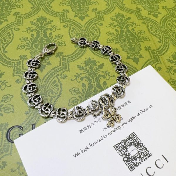 replica,repliche,fake,1:1,earrings,bracelet,ring,jewelry Bracciale Gucci classico