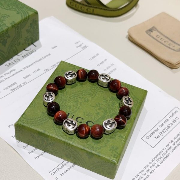 replica,repliche,fake,1:1,earrings,bracelet,ring,jewelry Bracciali Gucci per uomo e donna