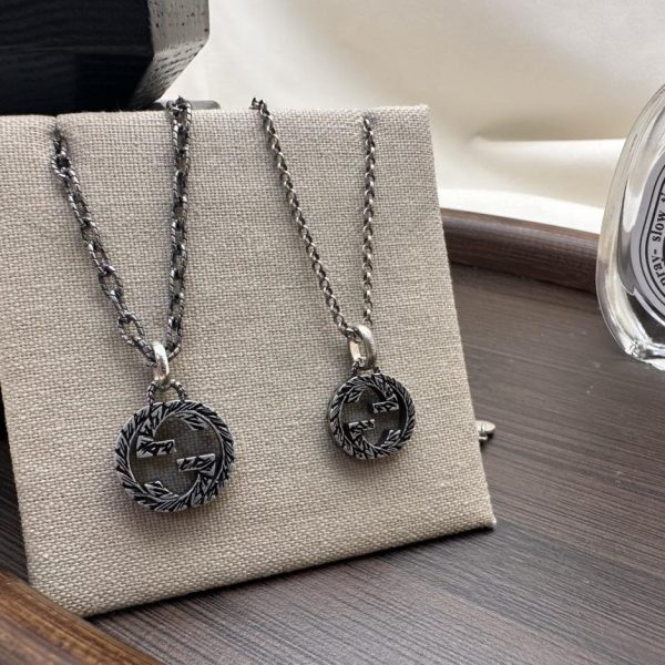 replica,repliche,fake,1:1,earrings,bracelet,ring,jewelry Collana g floreale Gucci