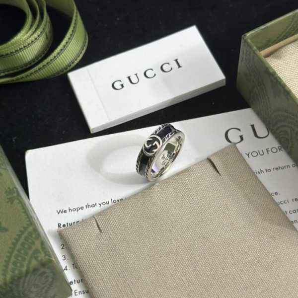 replica,repliche,fake,1:1,earrings,bracelet,ring,jewelry Anello Gucci
