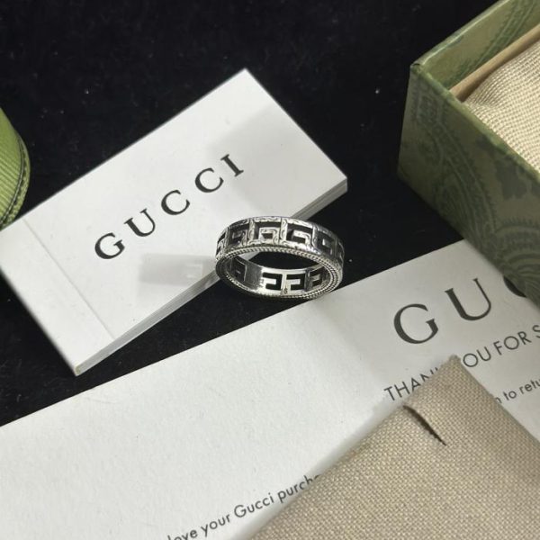 replica,repliche,fake,1:1,earrings,bracelet,ring,jewelry Anello Gucci