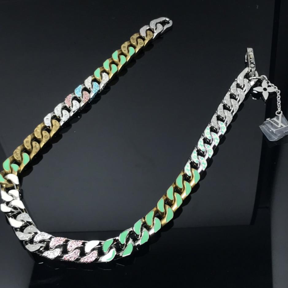 replica,repliche,fake,1:1,earrings,bracelet,ring,jewelry Collana cubana Macaron LOUIS VUITTON