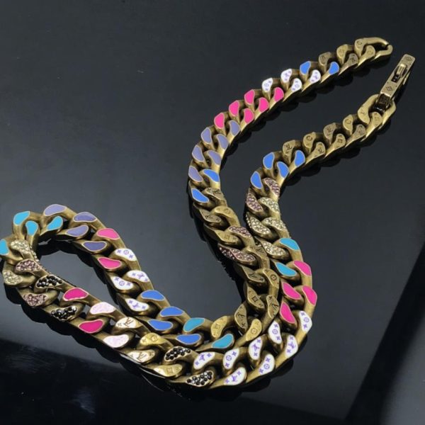 Collana LOUIS VUITTON serie Macaron cubana
