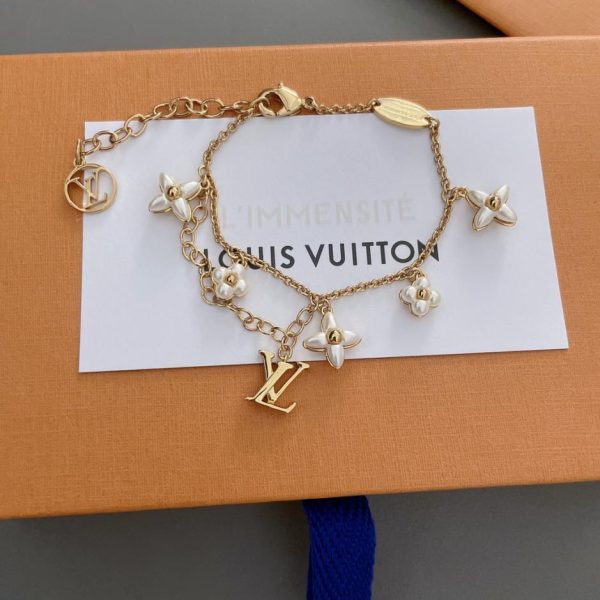 Bracciale LOUIS VUITTON a fiore piccolo a doppio strato