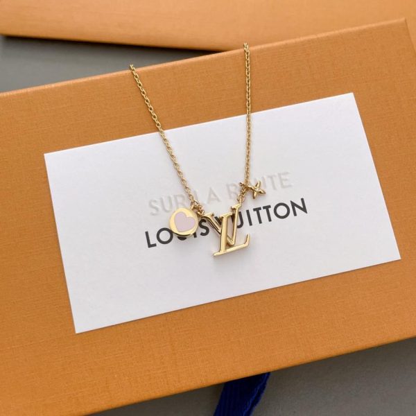 Collana con braccialetto rosa Love LOUIS VUITTON per San Valentino cinese