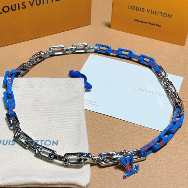 Collana a catena in acciaio inossidabile LOUIS VUITTON