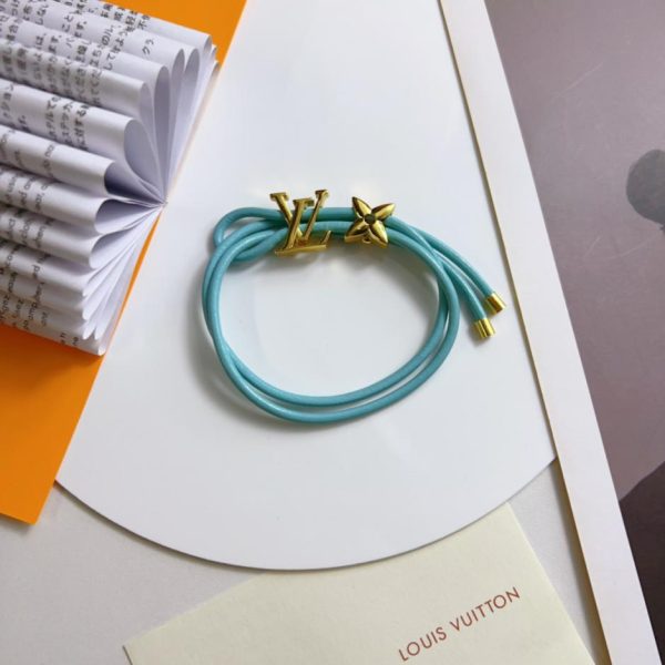 replica,repliche,fake,1:1,earrings,bracelet,ring,jewelry Bracciale LOUIS VUITTON in pelle per coppia