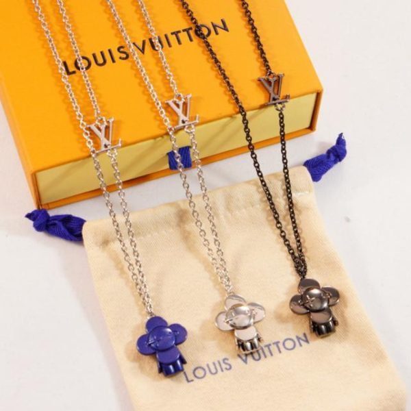 replica,repliche,fake,1:1,earrings,bracelet,ring,jewelry Collana girasole LOUIS VUITTON