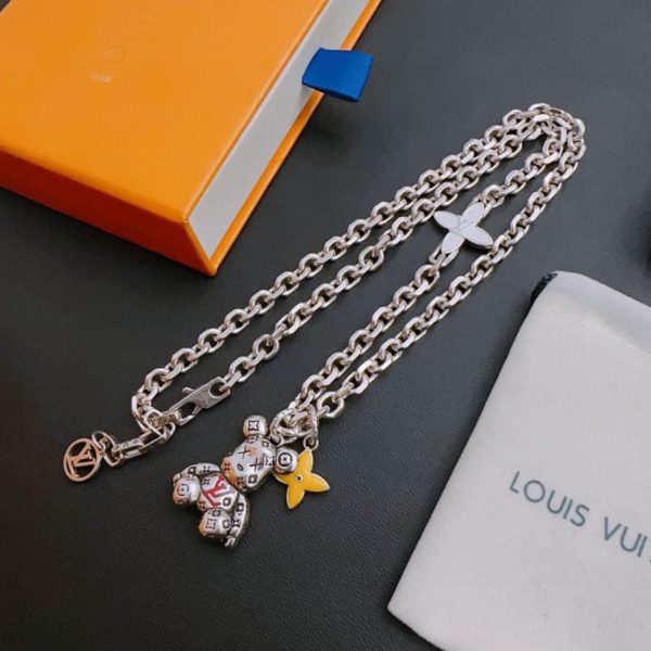 replica,repliche,fake,1:1,earrings,bracelet,ring,jewelry Collana LOUIS VUITTON
