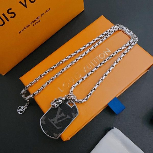 replica,repliche,fake,1:1,earrings,bracelet,ring,jewelry Collana LOUIS VUITTON