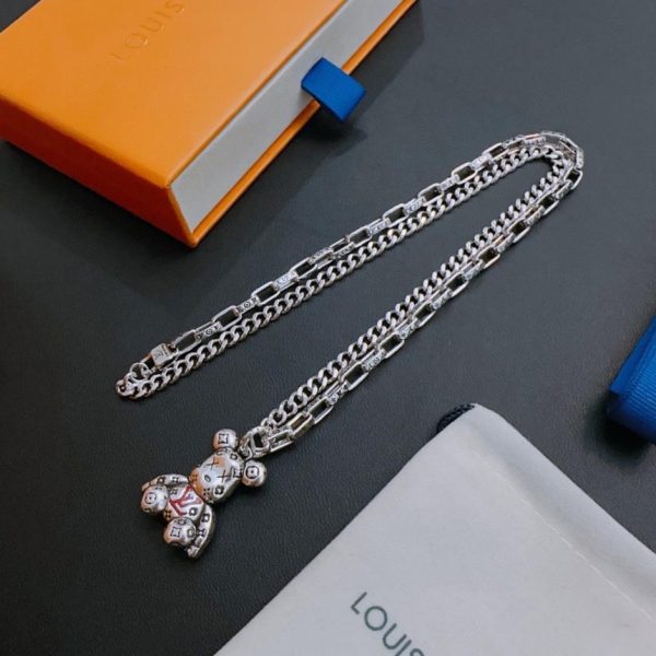 replica,repliche,fake,1:1,earrings,bracelet,ring,jewelry Collana LOUIS VUITTON