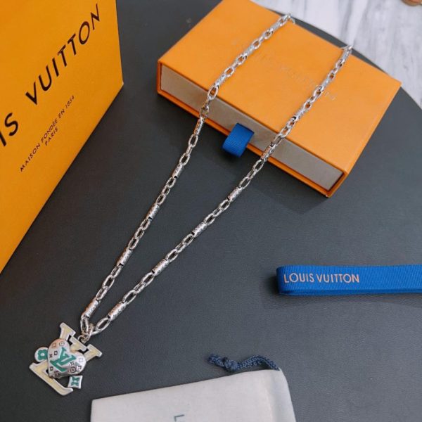 replica,repliche,fake,1:1,earrings,bracelet,ring,jewelry Collana LOUIS VUITTON