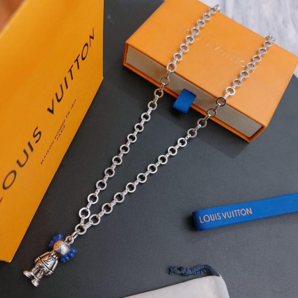 replica,repliche,fake,1:1,earrings,bracelet,ring,jewelry Collana LOUIS VUITTON