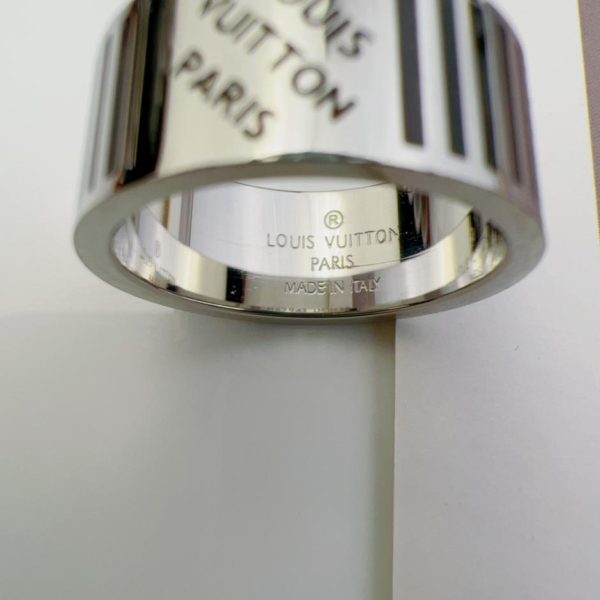 replica,repliche,fake,1:1,earrings,bracelet,ring,jewelry Anello da uomo in smalto LOUIS VUITTON