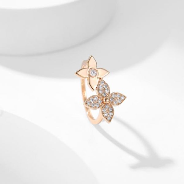 replica,repliche,fake,1:1,earrings,bracelet,ring,jewelry Serie di fiori LOUIS VUITTON