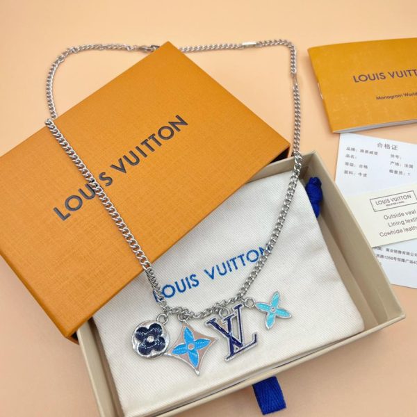 Collana con lettere floreali LOUIS VUITTON