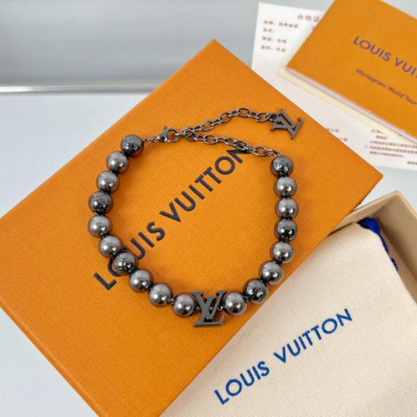replica,repliche,fake,1:1,earrings,bracelet,ring,jewelry Bracciale di perle LOUIS VUITTON