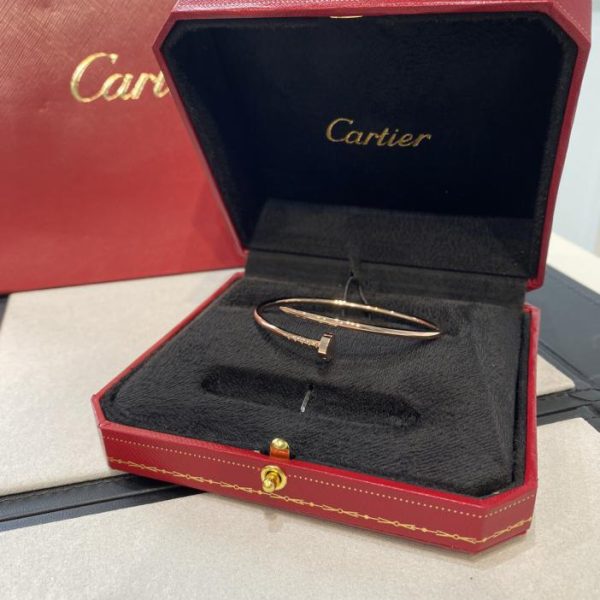 replica,repliche,fake,1:1,earrings,bracelet,ring,jewelry Chiodi a molla Cartier versione sottile senza foratura