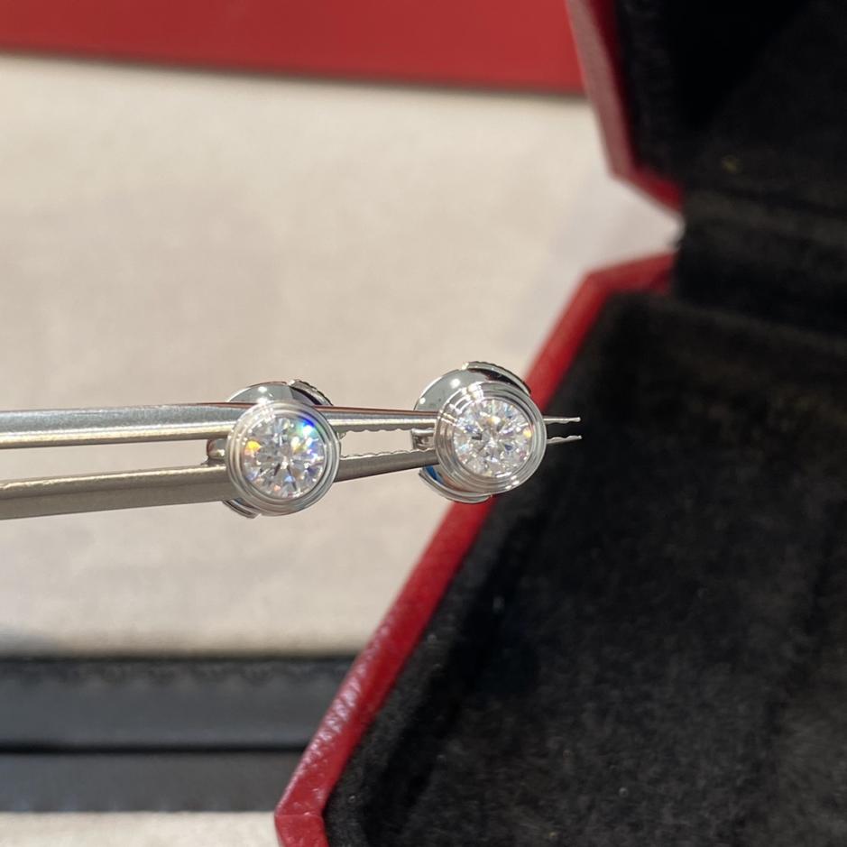 replica,repliche,fake,1:1,earrings,bracelet,ring,jewelry Orecchini solitari Cartier