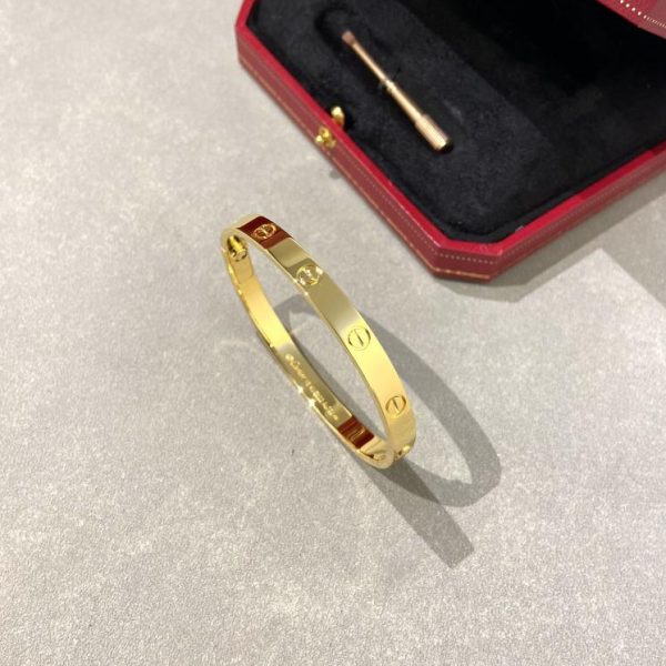 replica,repliche,fake,1:1,earrings,bracelet,ring,jewelry Bracciale largo Cartier senza diamanti