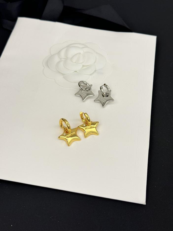 replica,repliche,fake,1:1,earrings,bracelet,ring,jewelry Orecchini Miu Miu stella a cinque punte