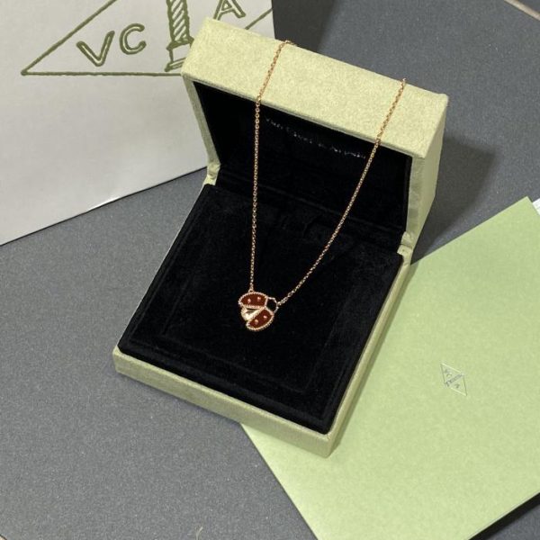 [Versione top] Nuova collana coccinella della serie Lucky Spring di Van Cleef & Arpels