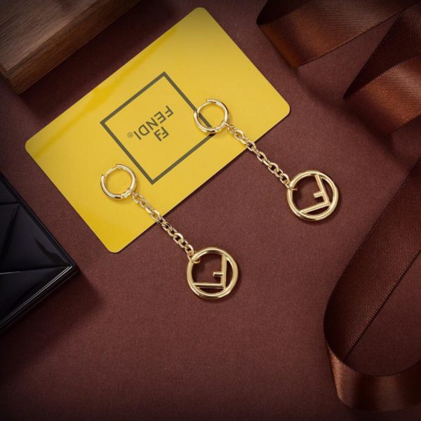 Orecchini logo FENDI