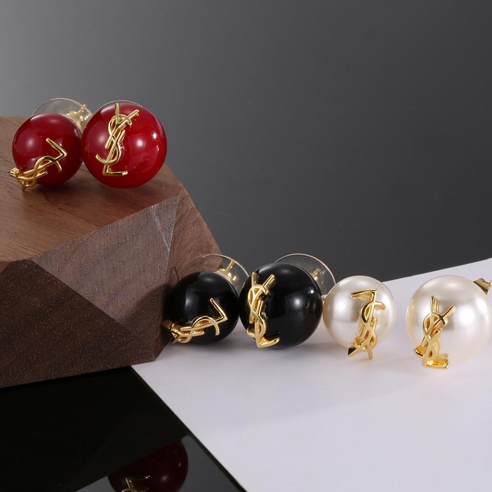 replica,repliche,fake,1:1,earrings,bracelet,ring,jewelry Orecchini di perle YSL