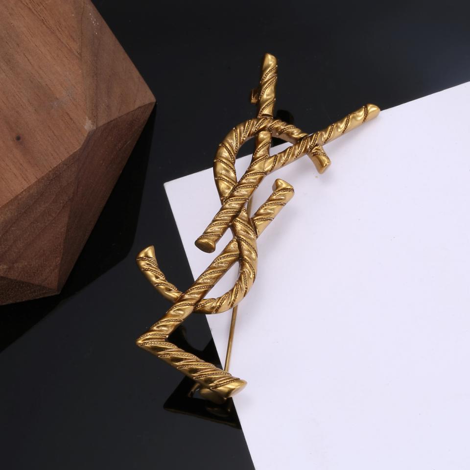 replica,repliche,fake,1:1,earrings,bracelet,ring,jewelry Spilla YSL