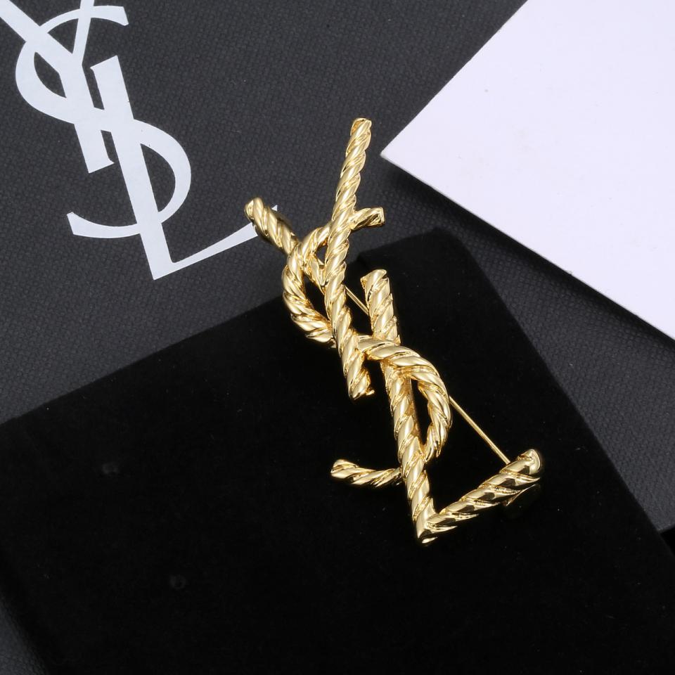 replica,repliche,fake,1:1,earrings,bracelet,ring,jewelry Spilla YSL