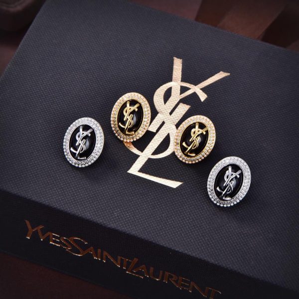 Orecchini con lettera YSL