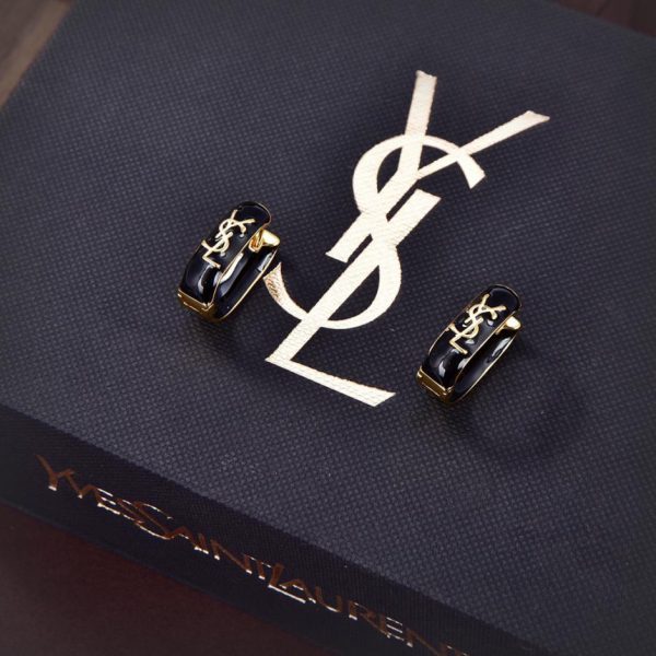 replica,repliche,fake,1:1,earrings,bracelet,ring,jewelry Orecchini con lettera YSL
