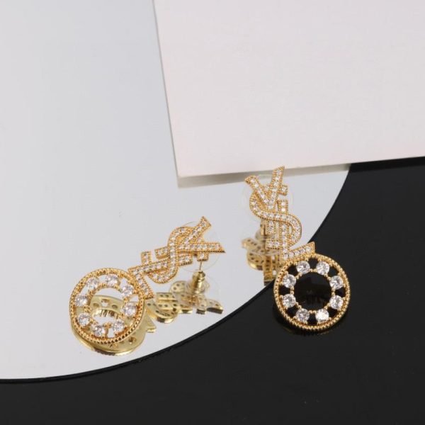 Orecchini classici di lusso YSL