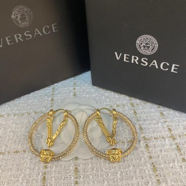 replica,repliche,fake,1:1,earrings,bracelet,ring,jewelry Ultimi orecchini Versace