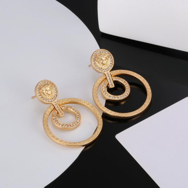 replica,repliche,fake,1:1,earrings,bracelet,ring,jewelry Orecchini Versace