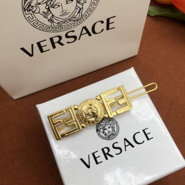 replica,repliche,fake,1:1,earrings,bracelet,ring,jewelry Fermaglio per capelli Versace