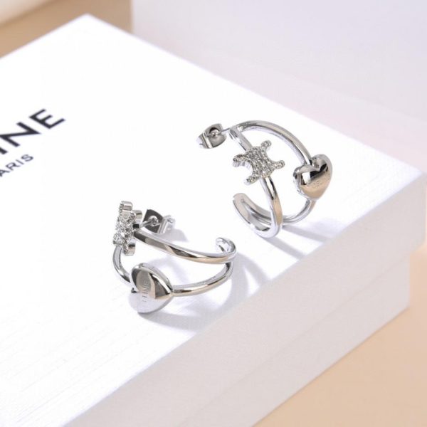 replica,repliche,fake,1:1,earrings,bracelet,ring,jewelry Nuovi orecchini Celine