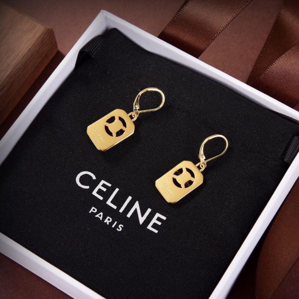 replica,repliche,fake,1:1,earrings,bracelet,ring,jewelry Nuovi orecchini in oro Celine