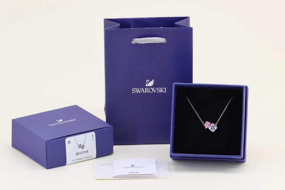 replica,repliche,fake,1:1,earrings,bracelet,ring,jewelry Collana con clavicola Swarovski