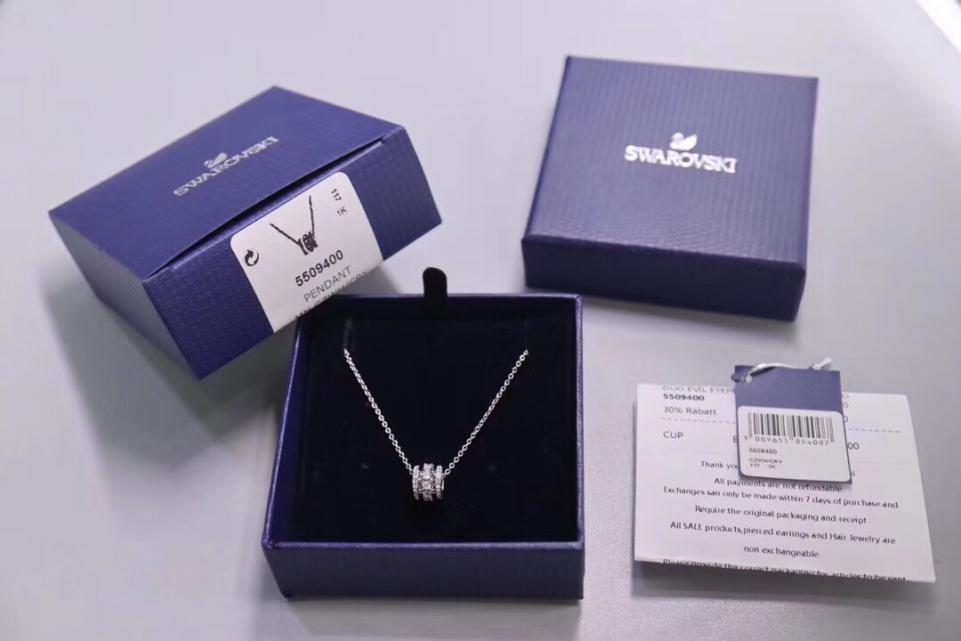 replica,repliche,fake,1:1,earrings,bracelet,ring,jewelry Collana clavicola Swarovski